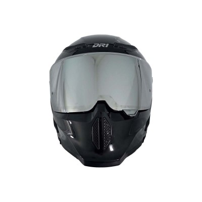 copia de copia de copia de copia de copia de copia de Casco Integral Dr1 K666 Solid Gris Metalizado Sp Negro
