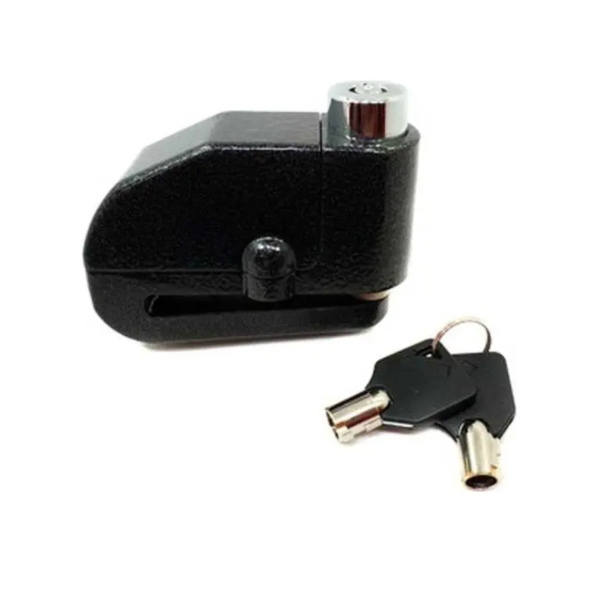 CANDADO DFR DISCO ALARMA 603 NEGRO