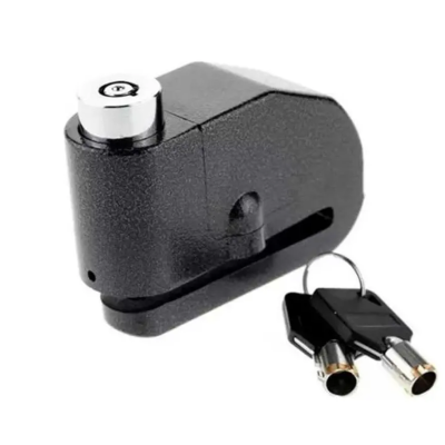 CANDADO DFR DISCO ALARMA 603 NEGRO