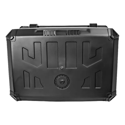 MALETERO CUADRADO DR1 EVO TIPO METALICO 65 LT BLACK