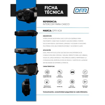 INTERCOMUNICADOR DFR VOX