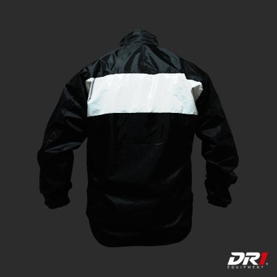 Chaqueta Cortaviento Impermeable DR1 Clasica Negra Moto Accesorios Motero Hombre Cascoloco Distriramirez