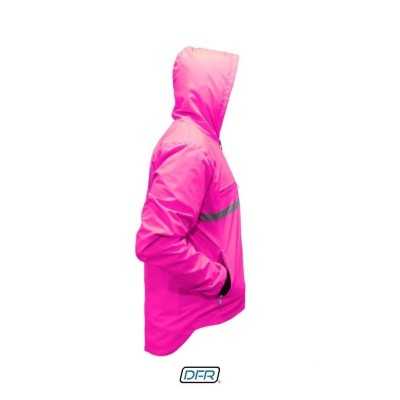 chaqueta cortaviento doble faz semi impermeable towfold motociclista mujer cascoloco dfr distriramirez