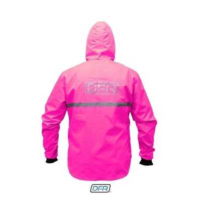 chaqueta cortaviento doble faz semi impermeable towfold motociclista mujer cascoloco dfr distriramirez