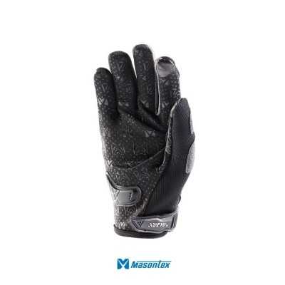 guantes moto proteccion masontex MTO-33 negro hombre motociclista cascoloco distriramirez