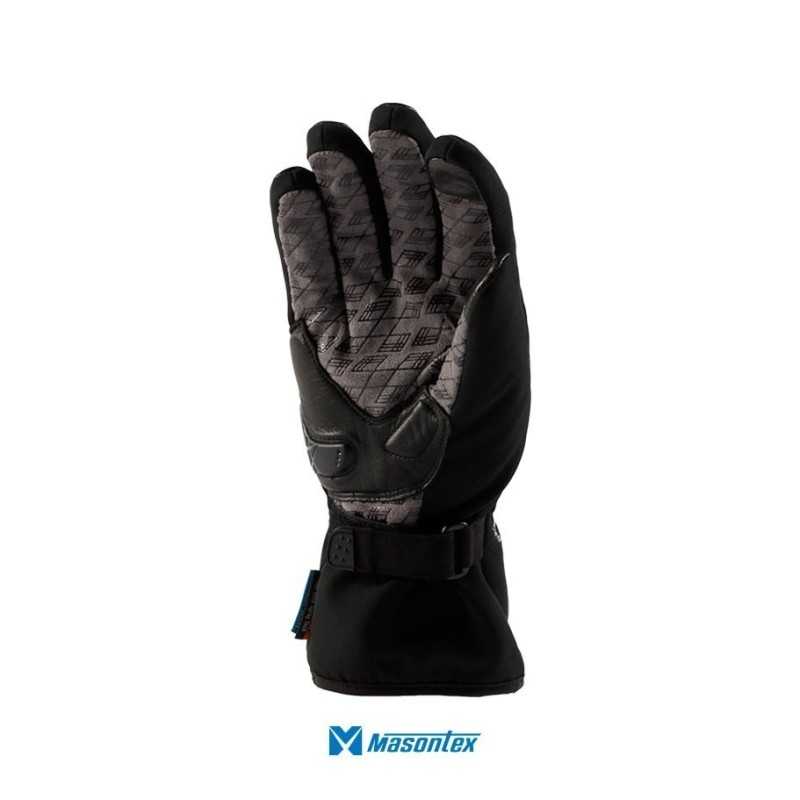 guantes impermeables moto proteccion masontex MTO-36 negro hombre motociclista cascoloco distriramirez