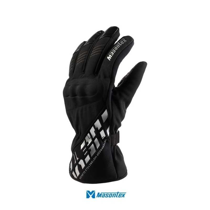 guantes impermeables moto proteccion masontex MTO-36 negro hombre motociclista cascoloco distriramirez