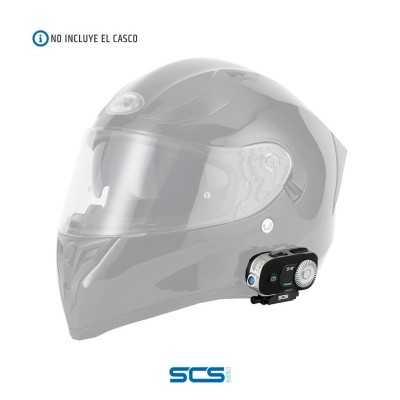 intercomunicador bluetooth para casco moto intercom scs etc s10 motociclista cascoloco distriramirez