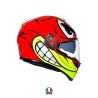 casco integral certificado agv k3 top birdy pinlock moto proteccion motociclista cascoloco distriramirez
