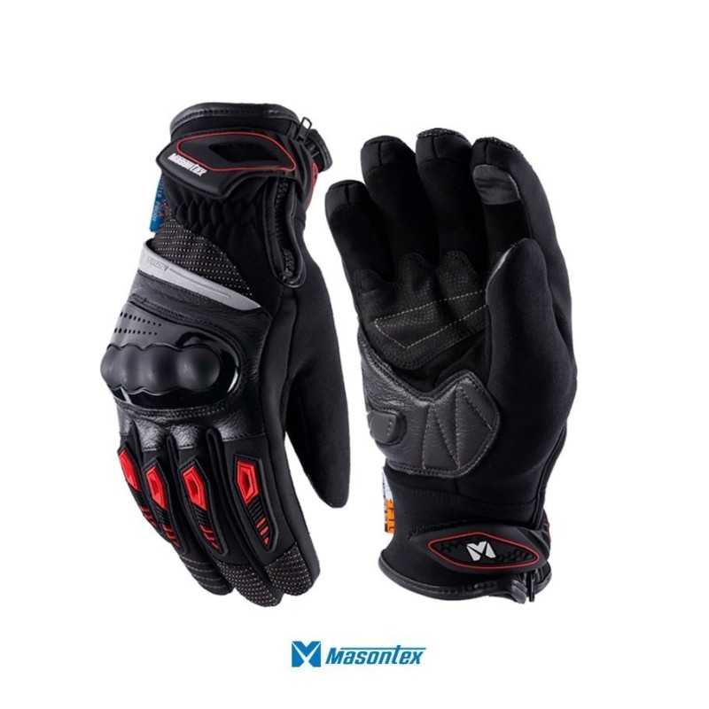 guantes impermeables moto proteccion masontex MTO-37D motociclista cascoloco distriramirez