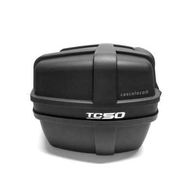 maleta rigida tomcat 50 litros baul moto accesorios motociclista cascoloco distriramirez