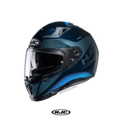 casco integral certificado hjc i70 tas pinlock moto proteccion cascoloco accesorio motociclista distriramirez