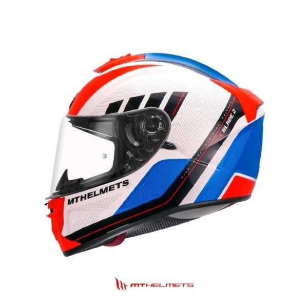 Casco MT Blade 2 SV Plus A5 Rojo Brillante