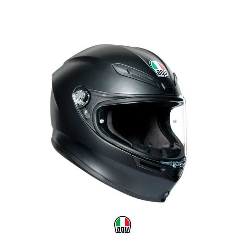 casco integral certificado agv k6 multi solid moto proteccion motociclista cascoloco distriramirez