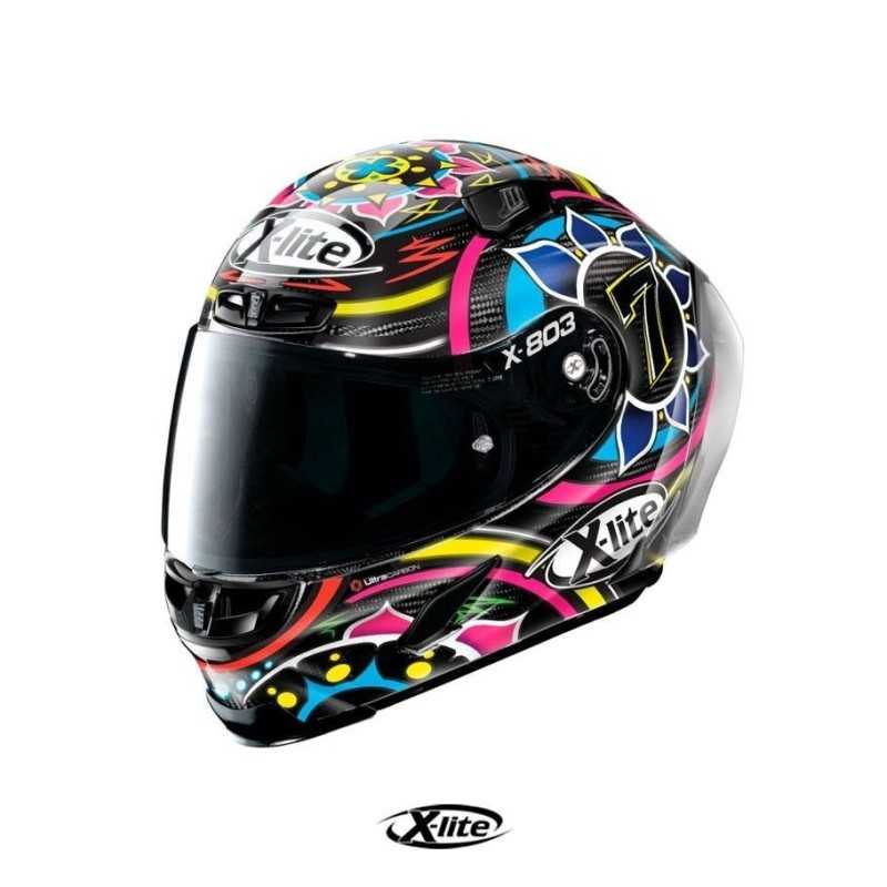 casco integral certificado xlite x803 rs ultra carbon c davies moto proteccion cascoloco motociclista distriramirez