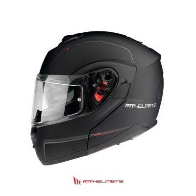 casco abatible certificado mt atom sv solid moto proteccion cascoloco accesorio motociclista distriramirez