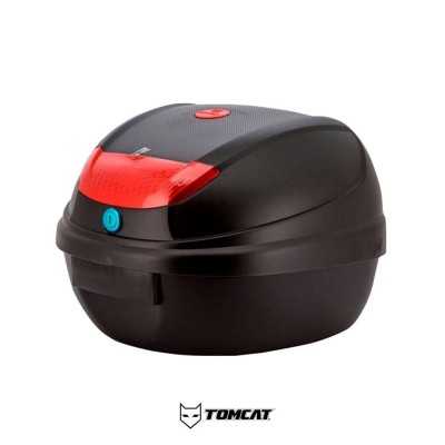 maleta rigida tomcat 30 litros moto accesorio cascoloco motociclista distriramirez