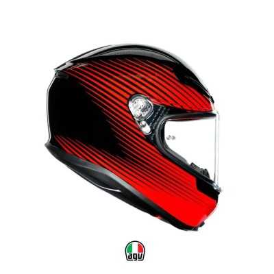 casco integral certificado agv k6 multi rush moto proteccion motociclista cascoloco distriramirez