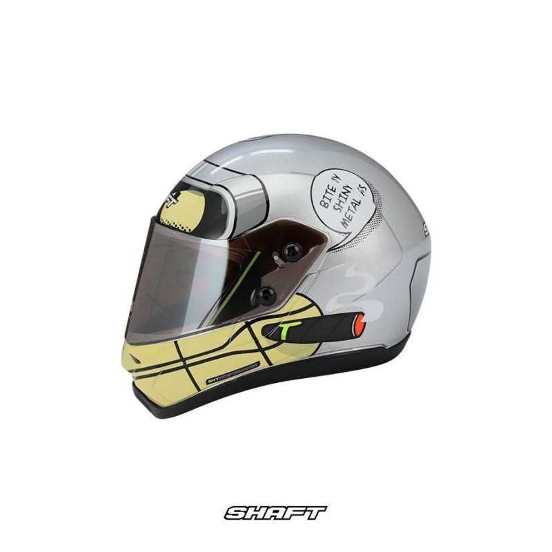 alcancia shaft 548 casco coleccionable bender futurama moto accesorios cascoloco motociclista distriramirez