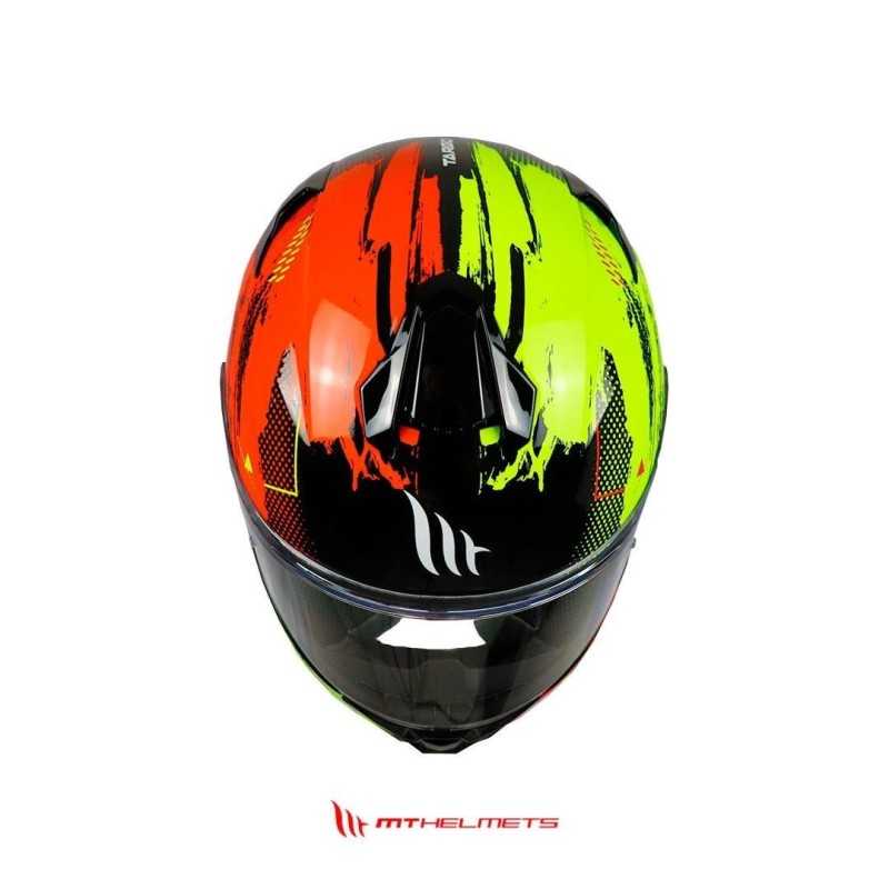 casco integral certificado mt targo zyfra a3 moto proteccion cascoloco accesorio motociclista distriramirez