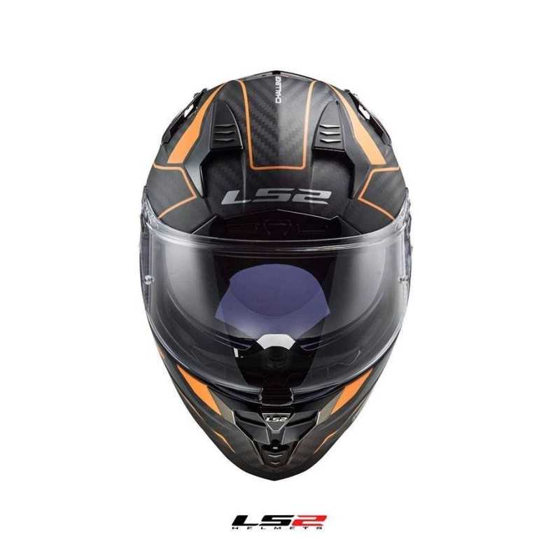 casco integral certificado LS2 327 challenger ct2 grid carbono moto proteccion cascoloco accesorio motociclista distriramirez