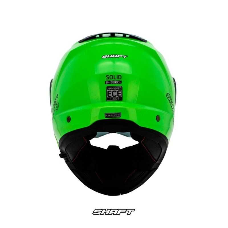 casco abatible certificado shaft 3690DV solid moto proteccion cascoloco accesorio motociclista distriramirez