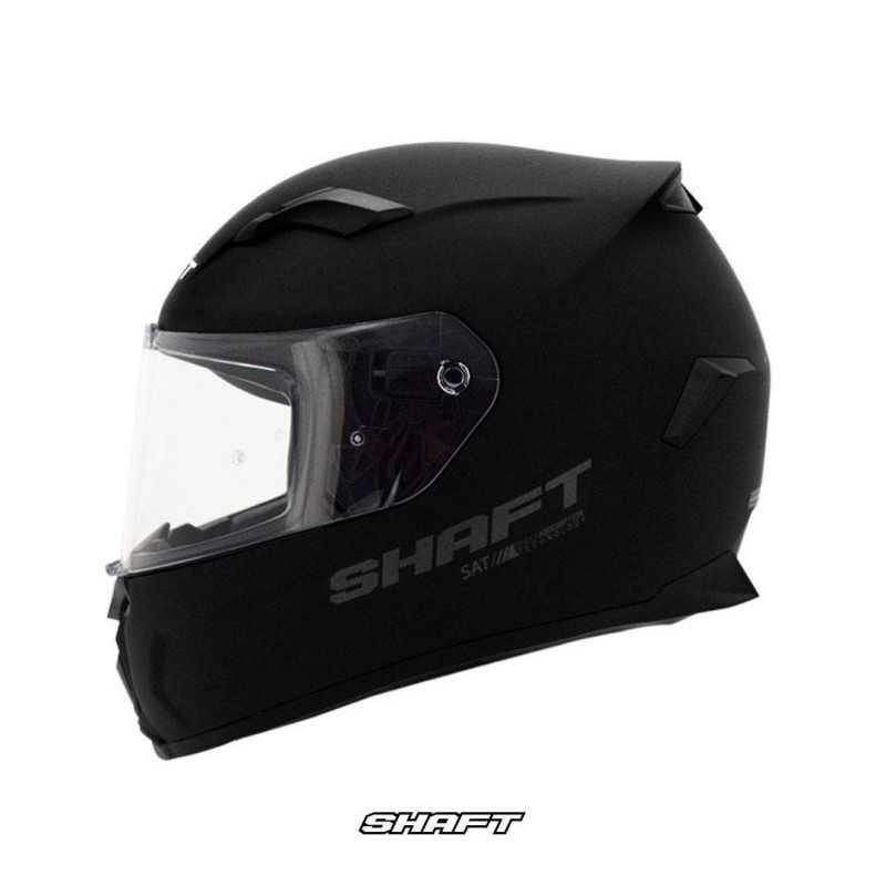casco integral certificado shaft 591 solid moto proteccion cascoloco accesorio motociclista distriramirez