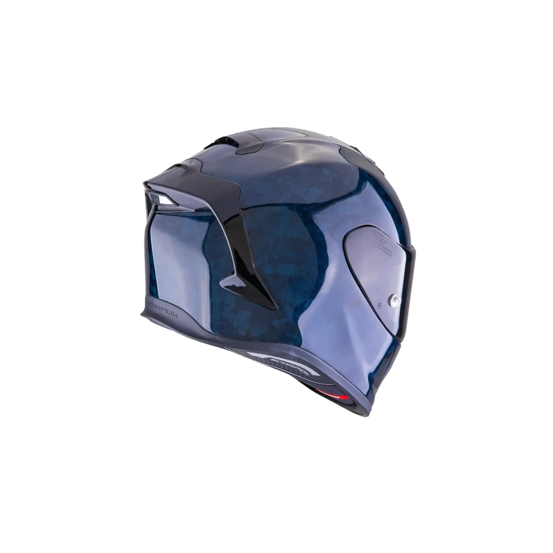 CASCO SCORPION EXO-R1 EVO ONYX AIR CARBONO  AZUL