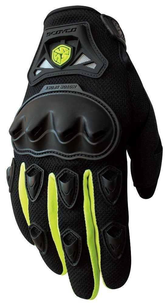 GUANTE SCOYCO MC 29 VERDE NEON