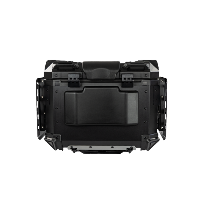 MALETERO DR1 ALUPRO TITAN ALUMINIO NEGRO 45 LT