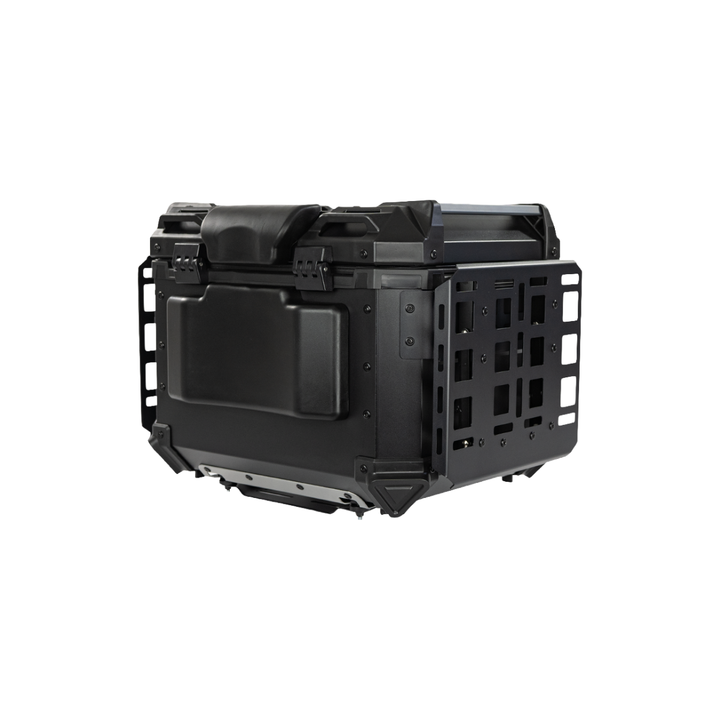MALETERO DR1 ALUPRO TITAN ALUMINIO NEGRO 45 LT