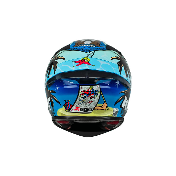 CASCO KYT TT-REVO RICARDO ROSSI BCN 22 REPLICA