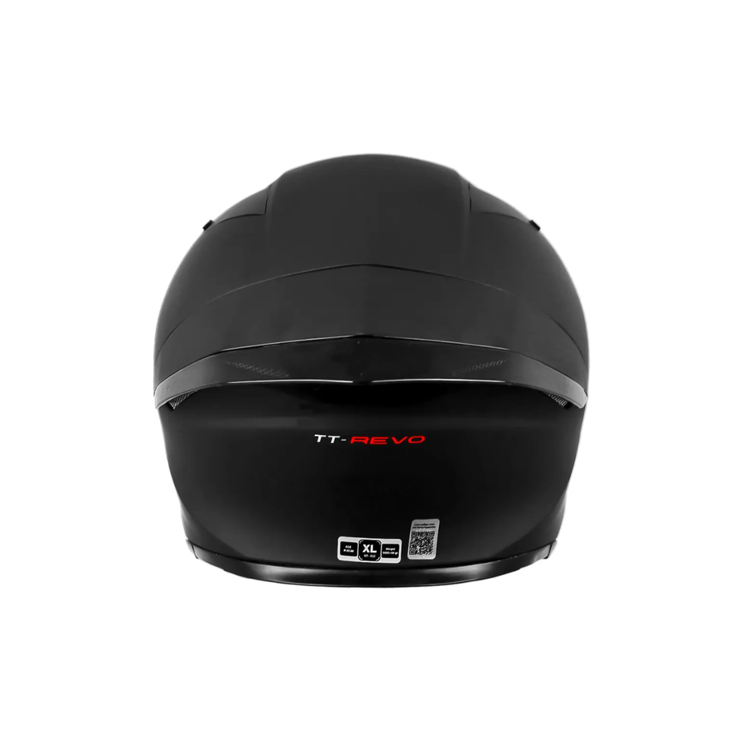 CASCO KYT TT-REVO PLAIN MATT BLACK E06
