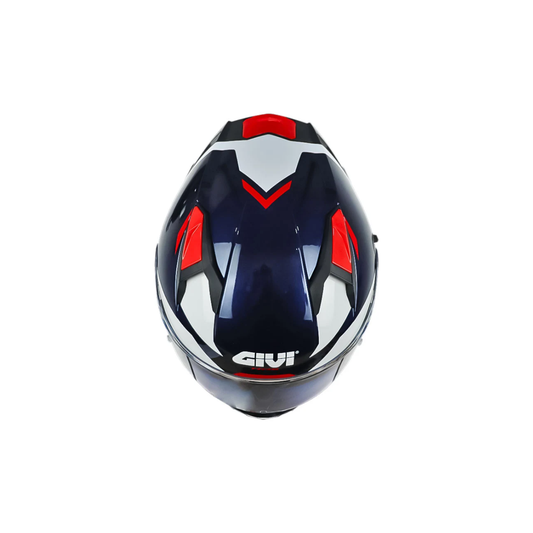 CASCO H50Z GRAFIC GIVI AZUL/BLANCO/ROJO