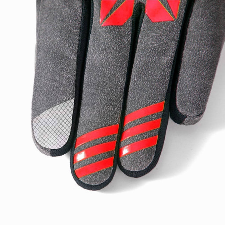 GUANTE MSTX PRO MTO 5 VERDE Y ROJO