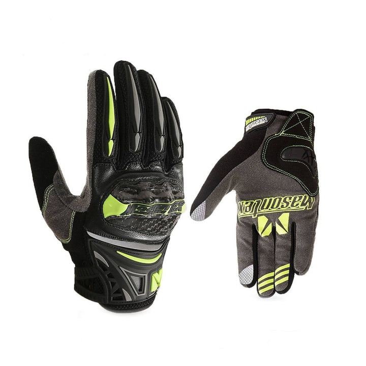 GUANTE MSTX PRO MTO 5 VERDE Y ROJO