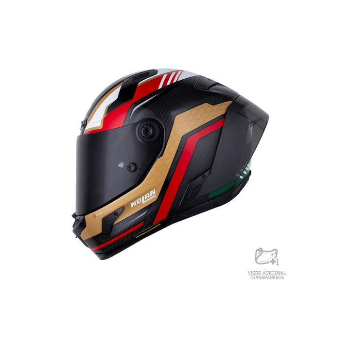 CASCO INT NOLAN X-804 RS ULTRA CARBON PIEGA 367 DO.B RJ V SM