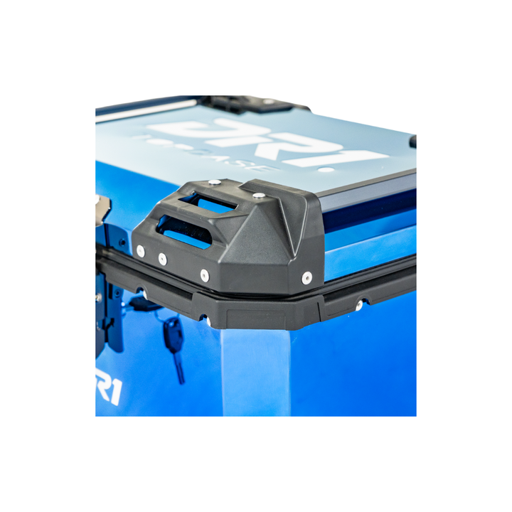 MALETERO CUADRADO DR1 ALU PRO ACERO 45 LT AZUL