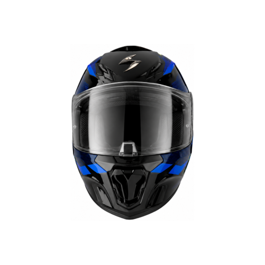 CASCO SCORPION EXO-391 AAXO NEGRO/AZUL