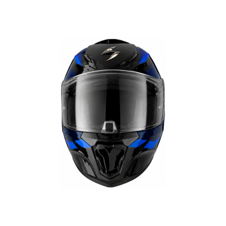 CASCO SCORPION EXO-391 AAXO NEGRO/AZUL
