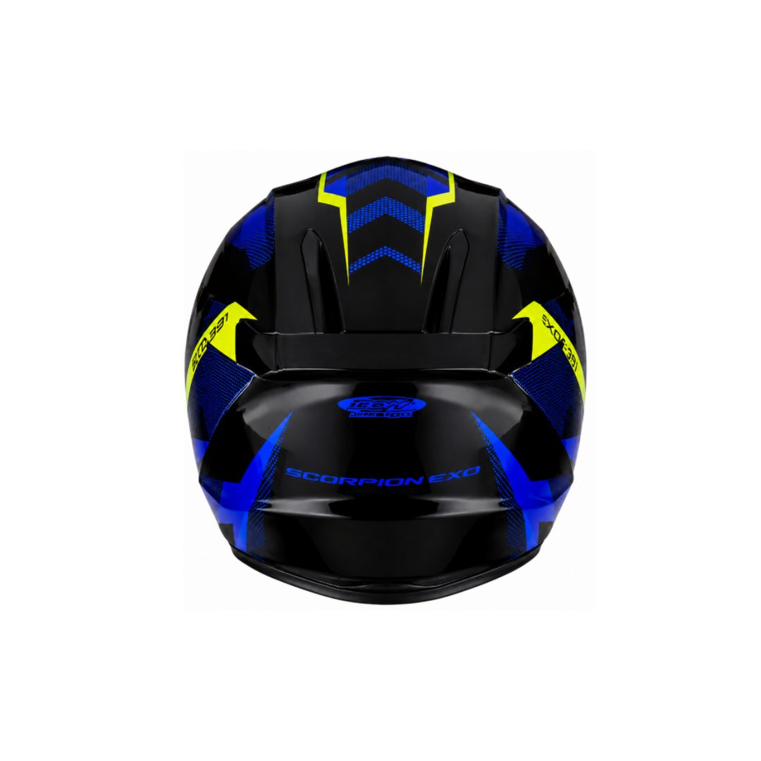 CASCO SCORPION EXO-391 AAXO NEGRO/AZUL