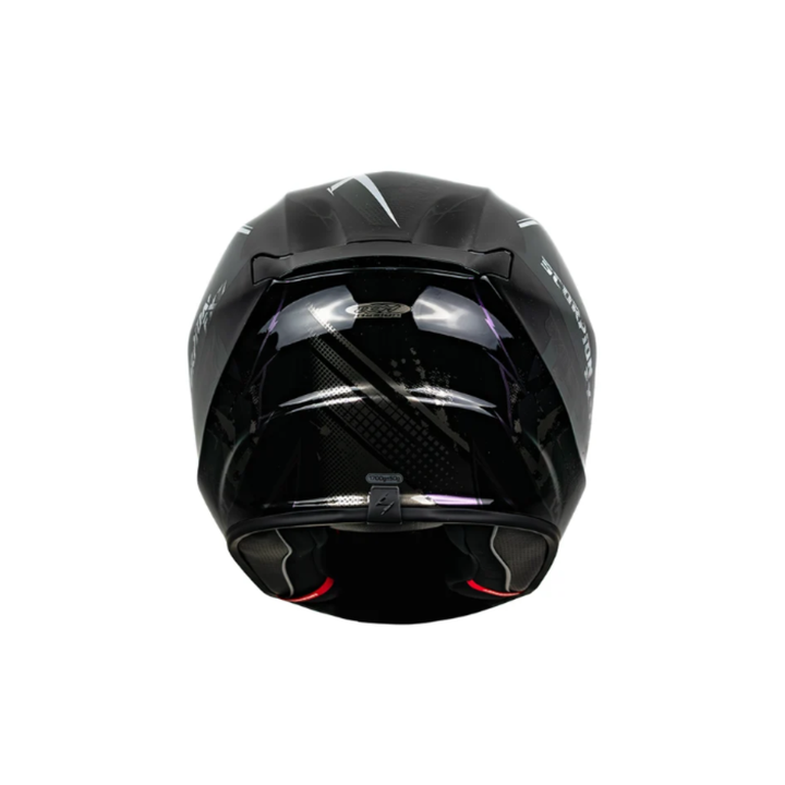 CASCO SCORPION EXO-391 CLUTER NEGRO CHAMELEON