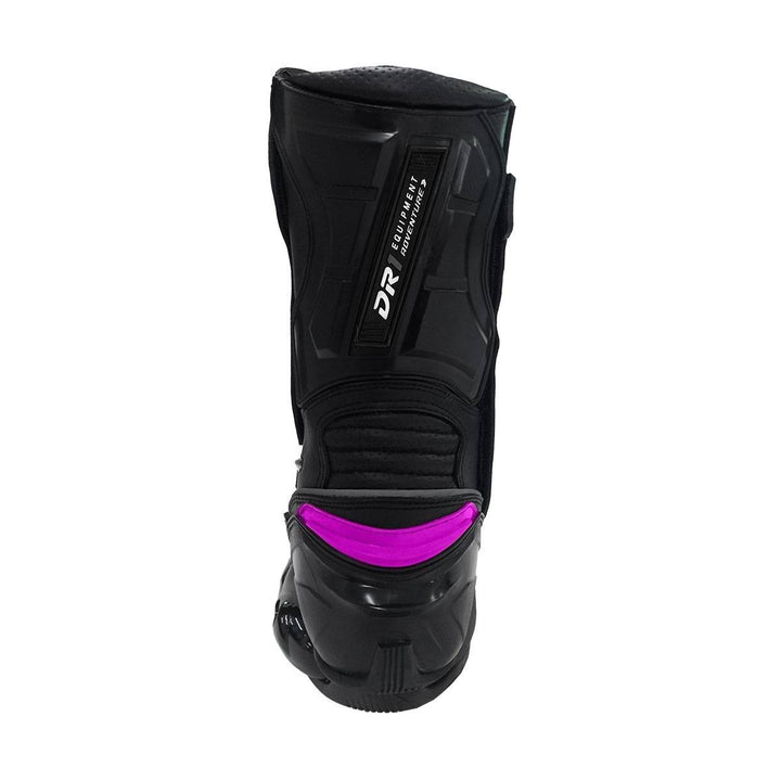 Botas DR1 Racing Negro Fucsia