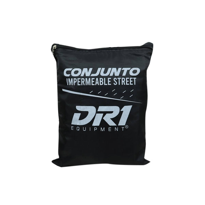 Traje Impermeable DR1 Street 3 Piezas Negro