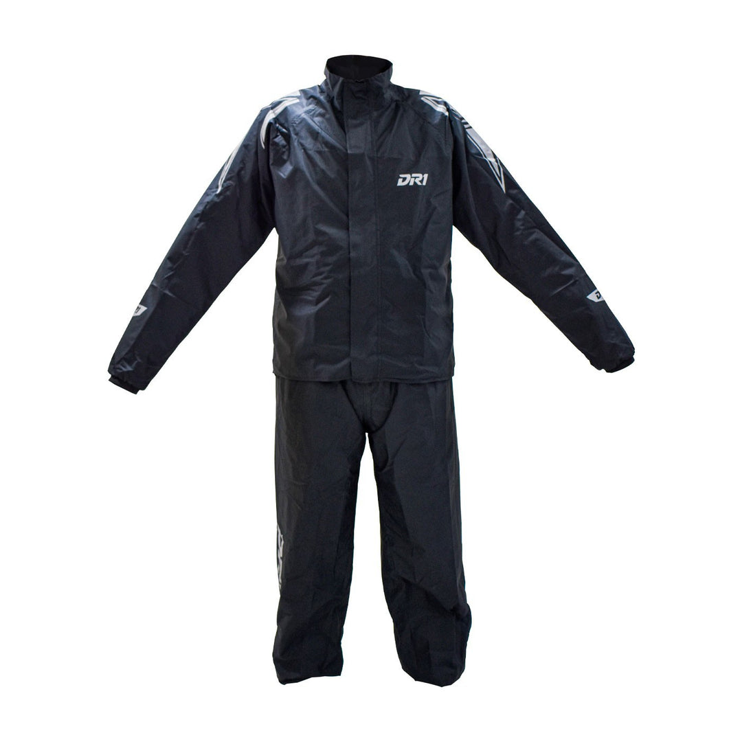 Traje Impermeable DR1 Street 3 Piezas Negro