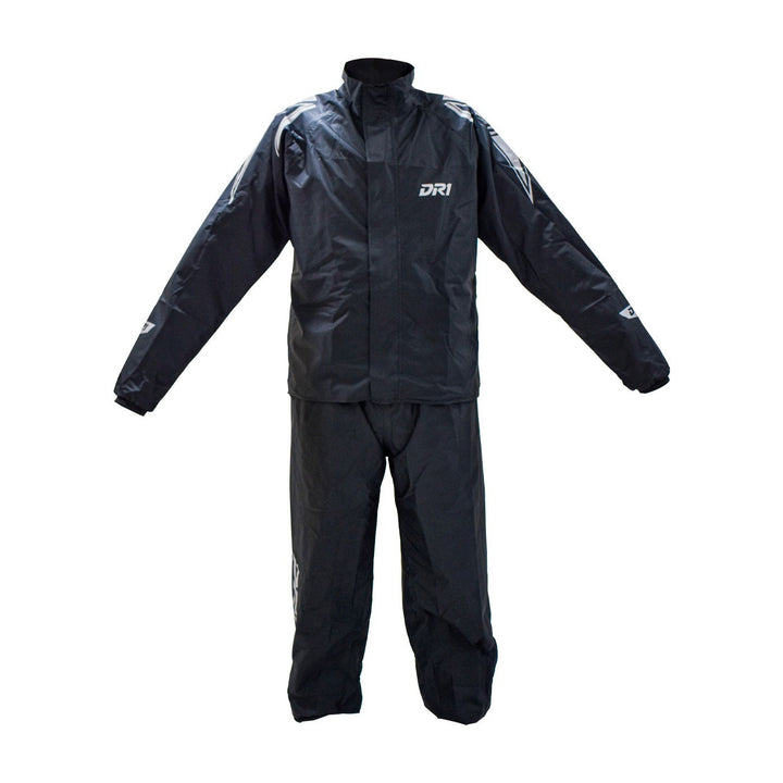 Traje Impermeable DR1 Street 3 Piezas Negro