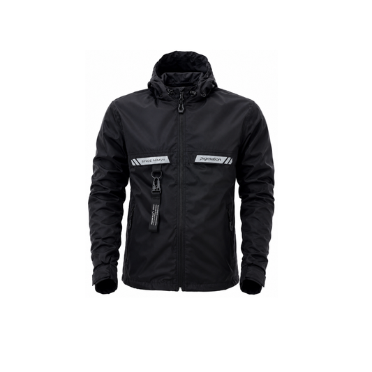 CHAQUETA CORTAVIENTO PIGMALION EURO NEGRA
