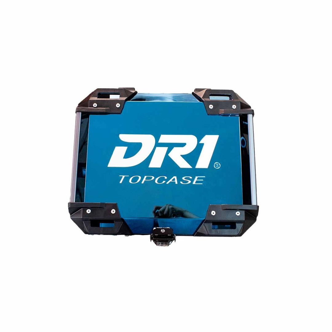 MALETERO CUADRADO DR1 ALU PRO ACERO 45 LT AZUL