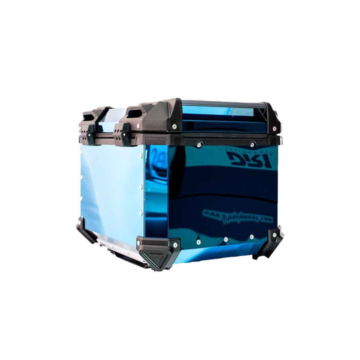 MALETERO CUADRADO DR1 ALU PRO ACERO 45 LT AZUL