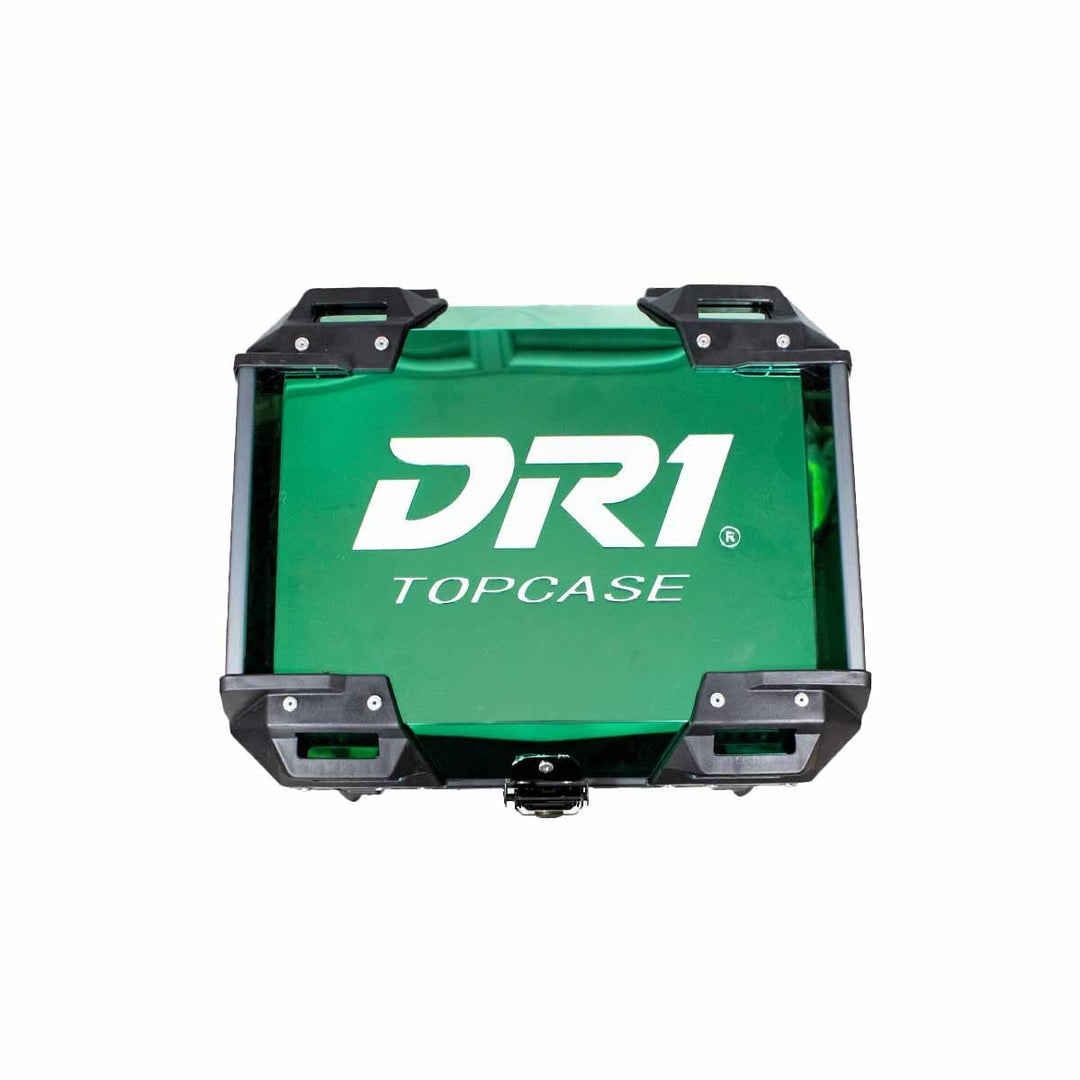 MALETERO CUADRADO DR1 ALU PRO ACERO 45 LT VERDE
